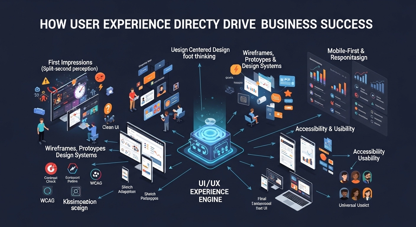 UI/UX Design: Because First Impressions Are Business Decisions techhyves