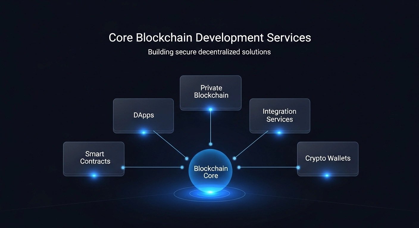 Key Blockchain Development Services
