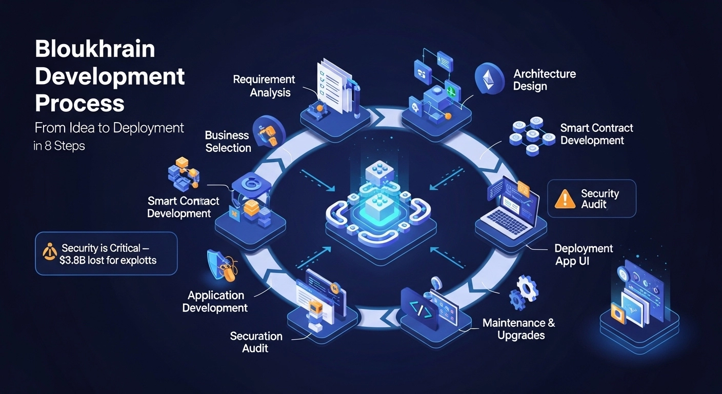 The Blockchain Development Process: Step by Step techhyves